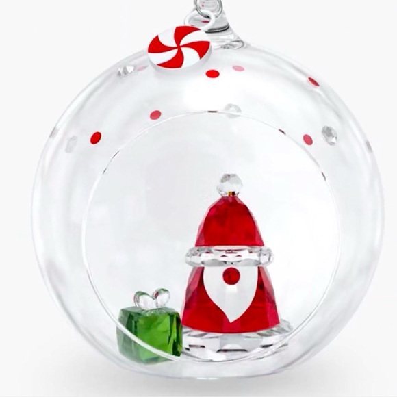 Holiday Cheers Santa Claus Ball Ornament brand new in box with certificate - Picture 2 of 2